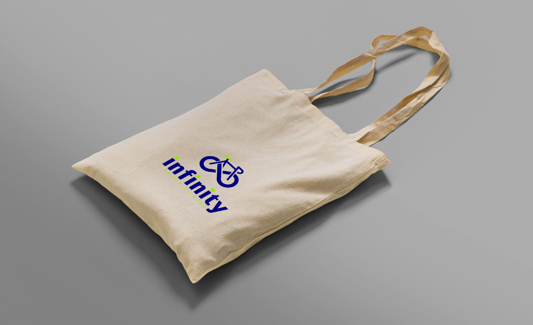 Infinity Tote-bag – Next Tote-bag à l'image du notre client Infinity cycle.