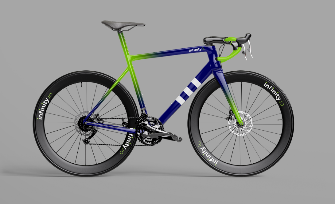 Infinity Vélo – Next Image d'un vélo de course spécialement créer à l'image de Infinity cycle.