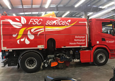 FSC Service balayeuse - Next publicité Vosges