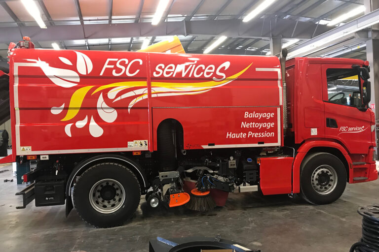 FSC Service balayeuse - Next publicité Vosges