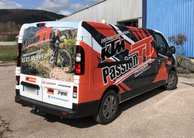 Passion TT KTM - Next publicité Vosges