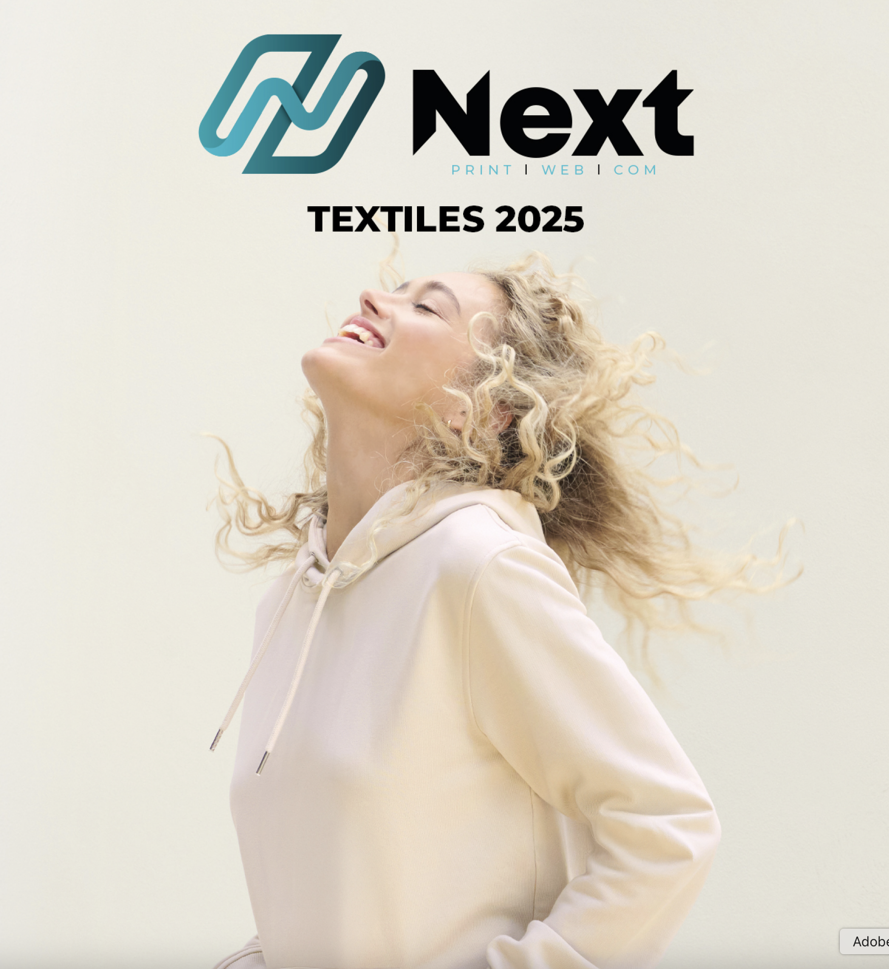 Catalogue textile 2025 - Next publicité tous supports - Vosges Catalogue textile 2025 - Next publicité tous supports - Vosges