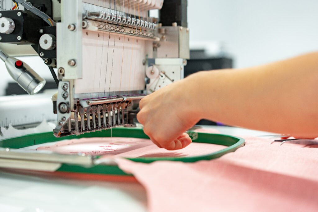 Broderie réalisée par Agence Next