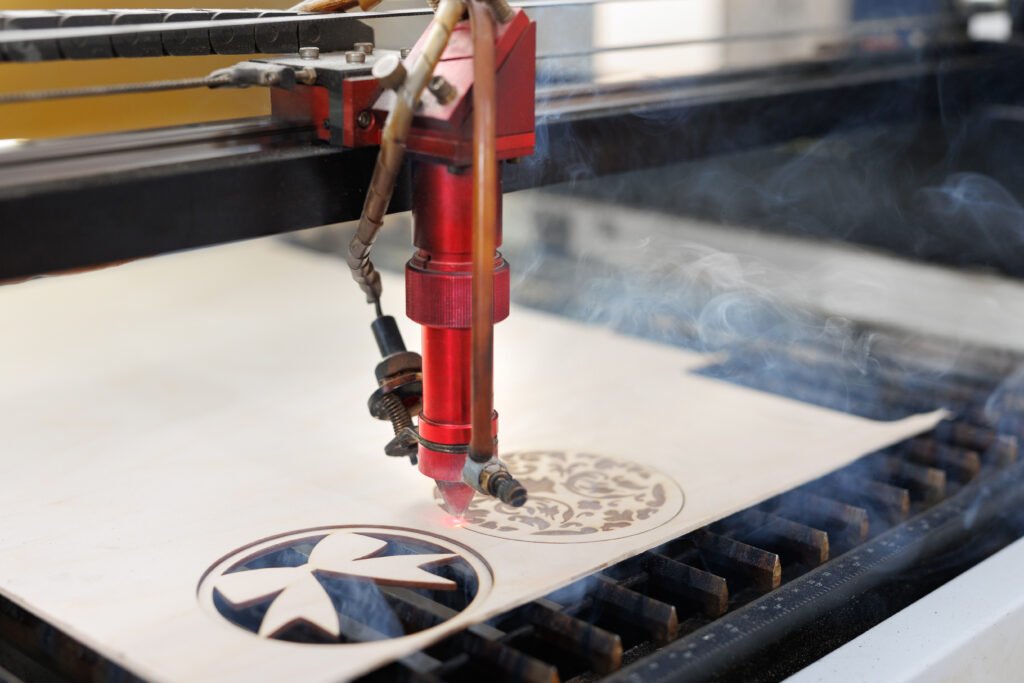 Découpe laser réalisée par Agence Next