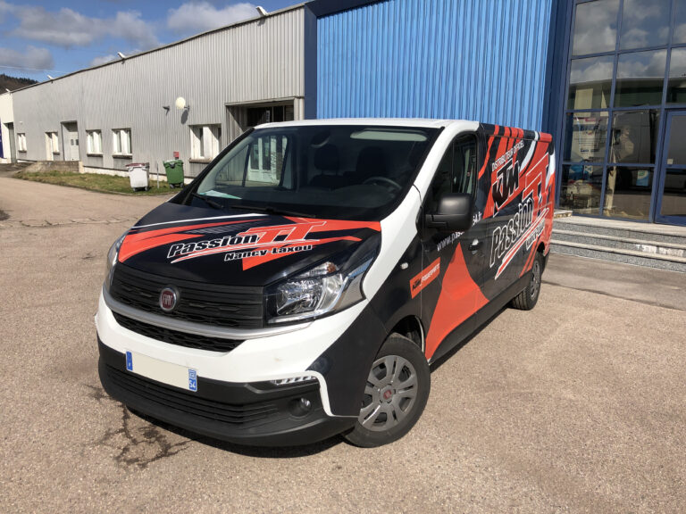 Décoration véhicule d'un utilitaire - Next publicité tous supports