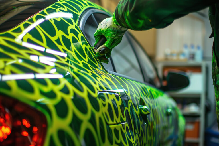 Covering sur une Mercedes - Next communication visuelle Vosges