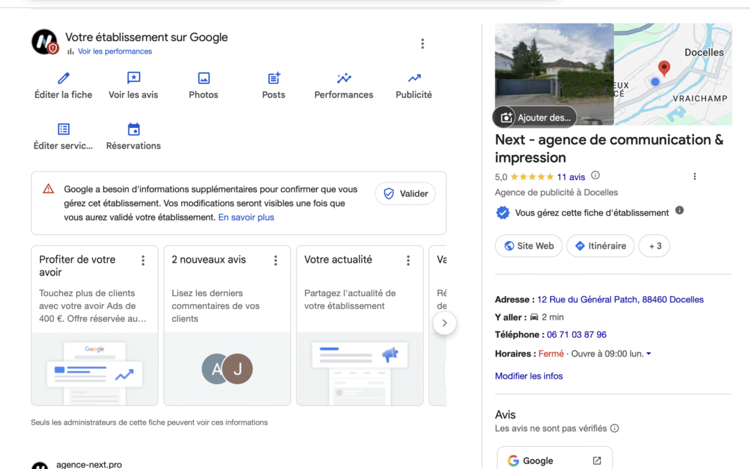 Fiche Google entreprise : pourquoi la vôtre ne rapporte rien !