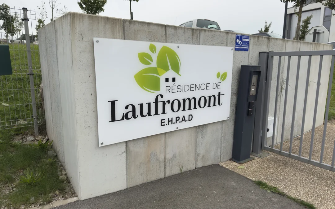 Résidence de Laufromont · signalétique extérieure